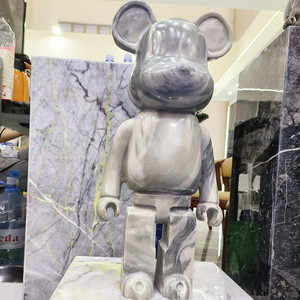 Estatua de Mármol <span class=keywords><strong>Bearbrick</strong></span> de Refine Stone Supply para Decoración del Hogar - Product Image 3