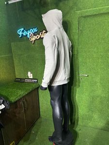 Sweat-shirts à capuche surdimensionnés personnalisés de qualité supérieure en molleton épais 100% coton pour hommes - Product Image 5