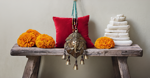 Modern Brass Wall Hanging Lord Ganesha <b>Bell</b> Showpiece Beautiful Ganesh Entrance Main Door Decoration for Home Decor Gifting - Product Image 6