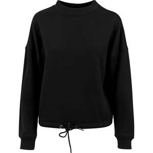 Jersey de cuello redondo para mujer, sudadera con hombros caídos, sudadera informal de moda de manga larga de lana para mujer, sudadera para mujer - Product Image 5
