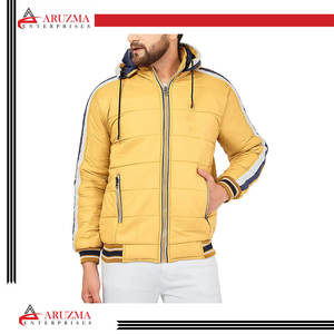 Chaqueta de bombardero de alta calidad para hombre, abrigo de invierno de nuevo diseño con cuello levantado, venta al por mayor, gran oferta - Product Image 2