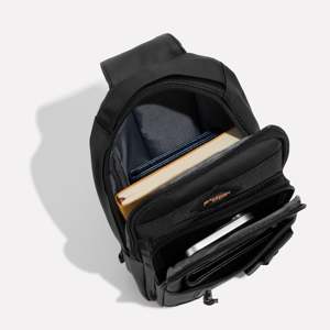 Men's Fashionable Anti-Theft Chest Bag <b>Water</b>-<b>Proof</b> PU <b>Material</b> with Zipper Closure - Product Image 2