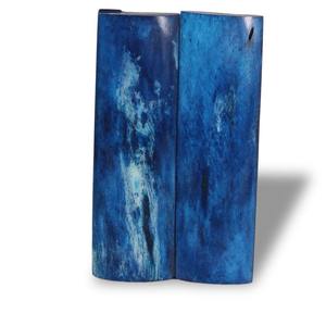 Matériel de la manche du couteau exotique : écailles de buffle polies et texturées - Product Image 2