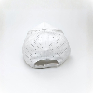 Direct Factory Sweat Wicking Band Golf Hat Custom 5 Panel Laser Cut Performance Sports <b>Cap</b> Vietnam Golf Garment Manufacturer VN - Product Image 5