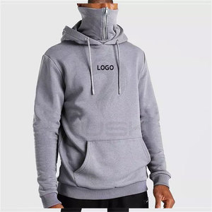 เสื้อฮู้ดผ้าฝ้ายสำหรับผู้ชายเสื้อวอร์มสำหรับวิ่งพร้อมกระเป๋าโลโก้ตามสั่งสำหรับฤดูหนาว - Product Image 3