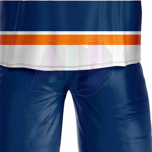 Venta directa de fábrica, conjuntos de uniformes de hockey sobre hielo personalizables, tela transpirable que absorbe la humedad de poliéster 100%, ajuste elástico para - Product Image 5
