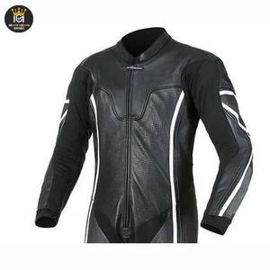 Combinaison de course moto homme personnalisable, respirante et imperméable, avec logo imprimé sur mesure pour l'été/l'hiver – Vêtement de sport en cuir - Product Image 4