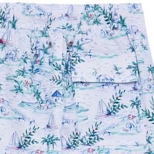 Men's Casual Knitted <b>Swim</b> Shorts Trunks Quick Drying Breathable Eco-Friendly 100% Polyester Board Shorts for Beach Swimming - Product Image 5