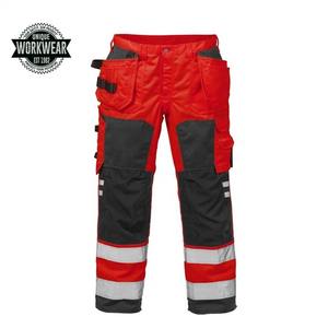 Pantalones de Trabajo Reflectantes de Seguridad de Alta Visibilidad Hechos a Medida con Múltiples Bolsillos - Product Image 4