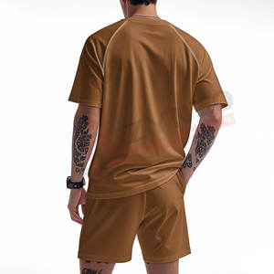 Conjuntos Cortos de Marca Privada Hechos en Pakistán, Precio al por Mayor, Conjuntos Cortos con Color Personalizado en Venta - Product Image 2