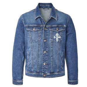 Nuevo Top Color OEM/ODM Servicio Hombres 100% Algodón Alta calidad Stand Collar Invierno Denim Chándal Personalizado por ATLANTIC - Product Image 5