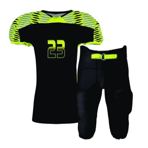 Nombre del equipo Número Logo Entrenamiento deportivo Uniforme elegante Camiseta de fútbol americano Camisetas de fútbol americano Camiseta de fútbol americano - Product Image 4