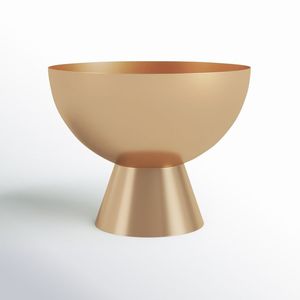 Cuenco de metal martillado de primera calidad con textura suave para servir ensaladas, frutas, aperitivos, uso doméstico y comercial - Product Image 2