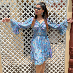 Gypsy Style Dress - Gypsy Party Dress Vintage Boho Maxi