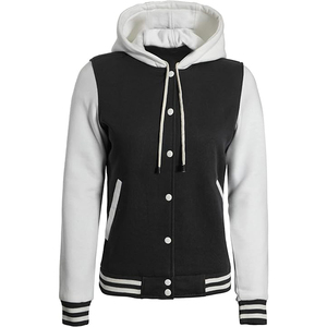 Logo personnalisé Couleur Varsity Jacket Personnalisé Hommes Femmes Varsity Jacket Vente en Gros Blanc Plaine Varsity Jackets en Stock - Product Image 1
