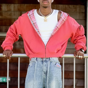 เสื้อฮู้ดดี้ผู้ชายคุณภาพพรีเมียมรุ่นใหม่ล่าสุด ผ้าฝ้าย 100% สวมใส่สบาย ระบายอากาศได้ดี มีฮู้ดสำหรับผู้ใหญ่ - Product Image 5