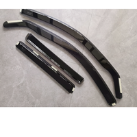 Para VW Golf 4 Mk4 Hatchback / Estate 1997-2006, juego de 4 deflectores de viento para ventanas, viseras contra la lluvia, tintados.