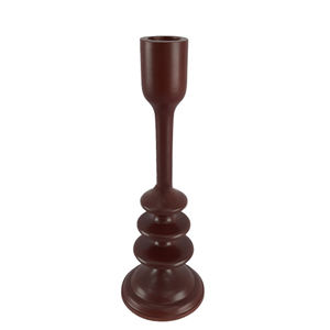 Haut de gamme Look laiton couleur bougeoir maison et mariage décor bougie pilier support décoratif produit fait main - Product Image 6