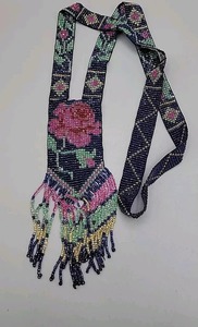 Collier long bohème multi-rangs en perles de graines fait main de luxe pour femmes, best-seller, vintage, multicolore, lariat - Product Image 3