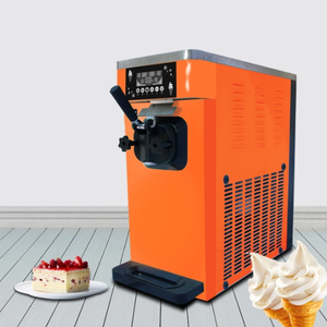 Đầy Màu sắc thương mại Máy tính để bàn Máy làm kem hình nón hoàn toàn tự động đầu duy nhất Máy làm kem mềm - Product Image 2