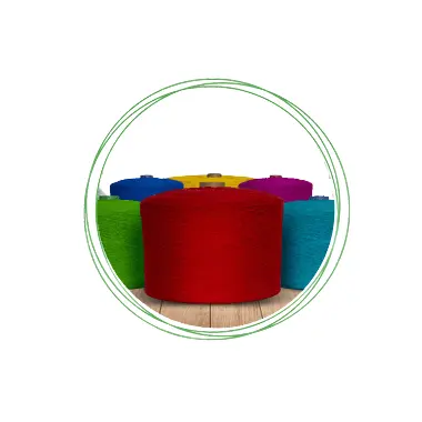 Buy Top Quality Material Yarn with Customized Colored For Sewing Uses Yarn Manufacture in India Lowest Prices