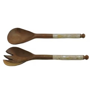 Ustensiles de cuisine en bois attrayants Serveur de salade Outils de salade en résine - Product Image 3