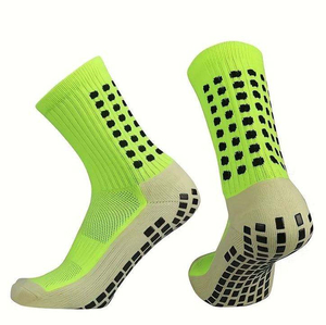 Chaussettes de football pour hommes Chaussettes antidérapantes antidérapantes pour le football Basketball Hockey Rugby Sports Running Training Socks Respirant - Product Image 3
