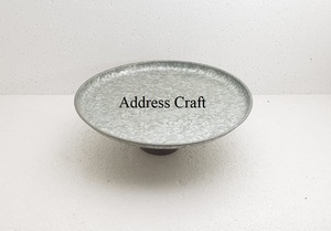 Wholesale Resin Metal Cake Platter & Stand <b>Blue</b> Modern Eco-Friendly 6-Piece Set for Wedding & Birthday Parties - Product Image 6