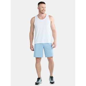 กางเกงขาสั้นเอวยางยืดสำหรับผู้ชายกางเกงขาสั้นทรงหลวมแบบเรียบง่ายมีกระเป๋า - Product Image 2