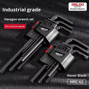 Conjunto de Chaves <span class=keywords><strong>Allen</strong></span> de Braço Longo 9 Peças em Aço S2 Métrico - Product Image 3