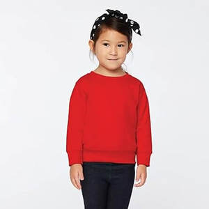 Sudadera para niños pequeños, jersey de cuello redondo Unisex, forro polar acogedor, manga larga, suave y cálido, estilo fiel a la talla, sudadera 3317 - Product Image 1