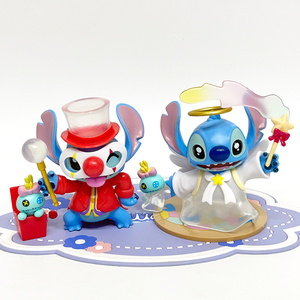 6 Piezas/Juego, Venta al por Mayor, Divertidas Figuras de Acción de <span class=keywords><strong>Stitch</strong></span> en Caja Ciega, Decoración de Escritorio con Diseño de Pastel de Diario - Product Image 5