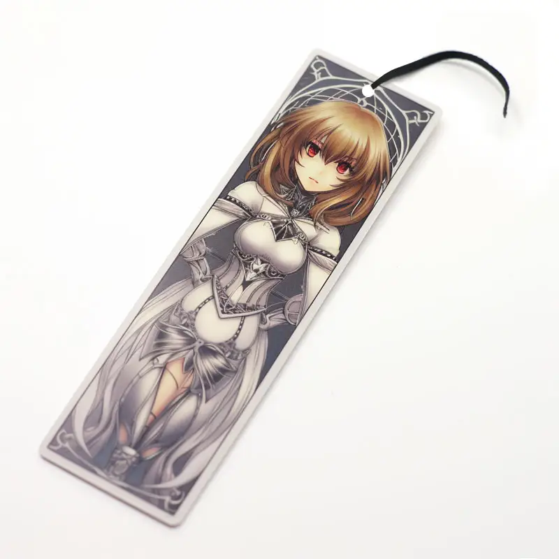 Goedkope Mooie Geschenken Boek Custom Karakter Sublimatie Metalen Bladwijzer Anime