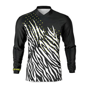 Maillot de motocross à sublimation personnalisée en gros maillots de course sportive 2025 chemises de dernière conception - Product Image 6
