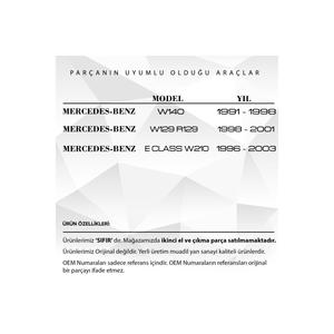 ส่วนซ่อมกระจกกระจกกระจกมองข้างด้านขวาแบบพับได้สำหรับ W210 Mercedes W140 - Product Image 5