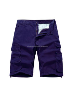 Short en coton décontracté pour hommes, logo personnalisé, vêtements de sport d'été respirants, short de plage intermédiaire, short de gymnastique imperméable, short d'entraînement, OEM et ODM - Product Image 4
