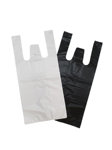 Chaleco de plástico HDPE con cremallera al mejor precio para bolsas de embalaje perforadas con logotipo personalizado para supermercado, embalaje alto - Product Image 5