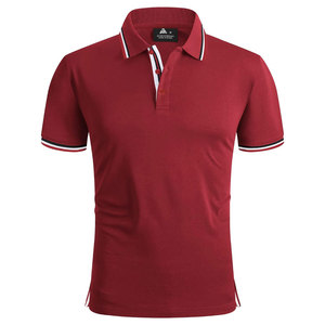 Polo de algodón orgánico bordado personalizado, cuello acanalado respetuoso con el medio ambiente, ideal para salidas informales - Product Image 3