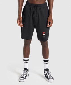 Shorts de sport décontractés pour hommes Fizzan International, service OEM d'impression personnalisée, tissu de haute qualité en élasthanne/polyester, mi-longueur, non tissé, rapide - Product Image 3