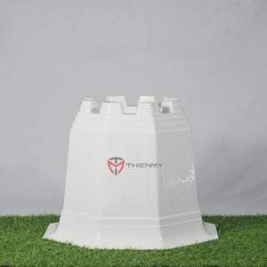 Pot octogonal BG - Un look propre et élégant pour des pots en plastique - Product Image 1