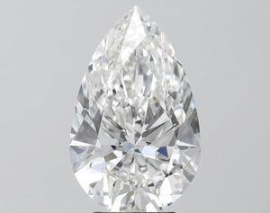 6,20 Ct Pear Cut IGI Certified E-Color Lab Grown Loose Diamond Filled Dvars Diamond Claridad DE LA VVS-VS - Product Image 1
