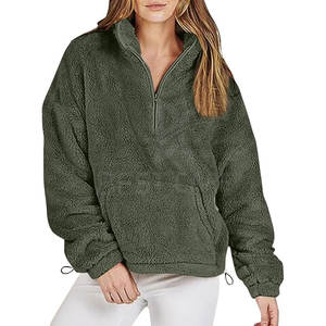 เสื้อสเวตเตอร์สวมหัวแบบลำลองของผู้หญิงเสื้อสเวตเตอร์คอกลมมีซับในขนปุยสำหรับฤดูหนาวสไตล์สตรีทแวร์ผ้าถักโลโก้ด้านหน้า - Product Image 2