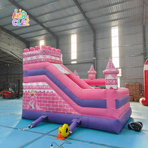 Castillo hinchable princesa comercial con tobogan, bounce house <span class=keywords><strong>para</strong></span> <span class=keywords><strong>alquiler</strong></span> de fiestas infantiles y <span class=keywords><strong>eventos</strong></span> - Product Image 3
