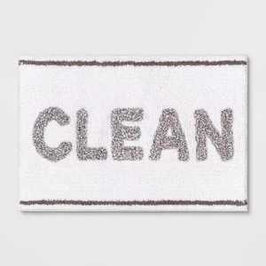 Alfombra de baño de algodón hecha a máquina, accesorio de baño versátil y elegante multicolor - Product Image 2