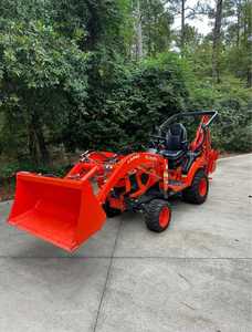 Tracteur compact Kubota BX23S avec chargeur frontal et pelle hydraulique, machine agricole pour la construction et l'agriculture, fourni directement par l'usine - Product Image 2