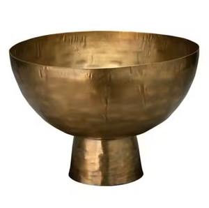 Tazón de Metal para Cocina o Restaurantes, Tazón de Metal Fundido de Aluminio de Alta Calidad con Soporte - Product Image 3