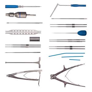 Conjuntos Quirúrgicos Ortopédicos, Sistema de Fijación Cervical Posterior - Juego de Instrumentos de Titanio para Cirugía de Columna Vertebral - Product Image 3