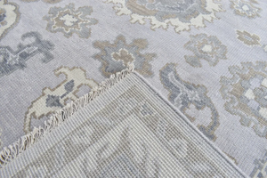 Luxury Modern Rectangle Shaped New Zealand Wool Handmade <b>Carpet</b> High Cotton Area Rug for Home Decor Vintage Floral <b>Outdoor</b> Rug - Product Image 6