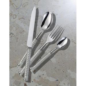 Juego de cubiertos de comedor niquelado plateado de acero inoxidable, venta directa de fábrica de calidad superlativa, cubiertos de plata - Product Image 6