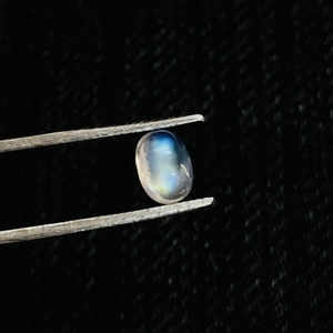 2023 populaire usine en gros Eye-Clean naturel arc-en-ciel bleu feu pierre de lune Cabochon de haute qualité pour la fabrication de bijoux - Product Image 3